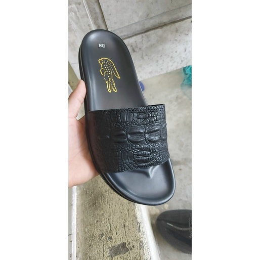 Dép nam quai ngang đế bằng siêu nhẹ êm chân