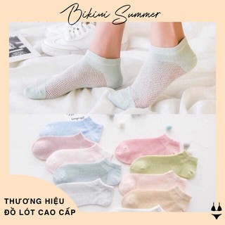 Tất lưới nữ thông hơi siêu mát