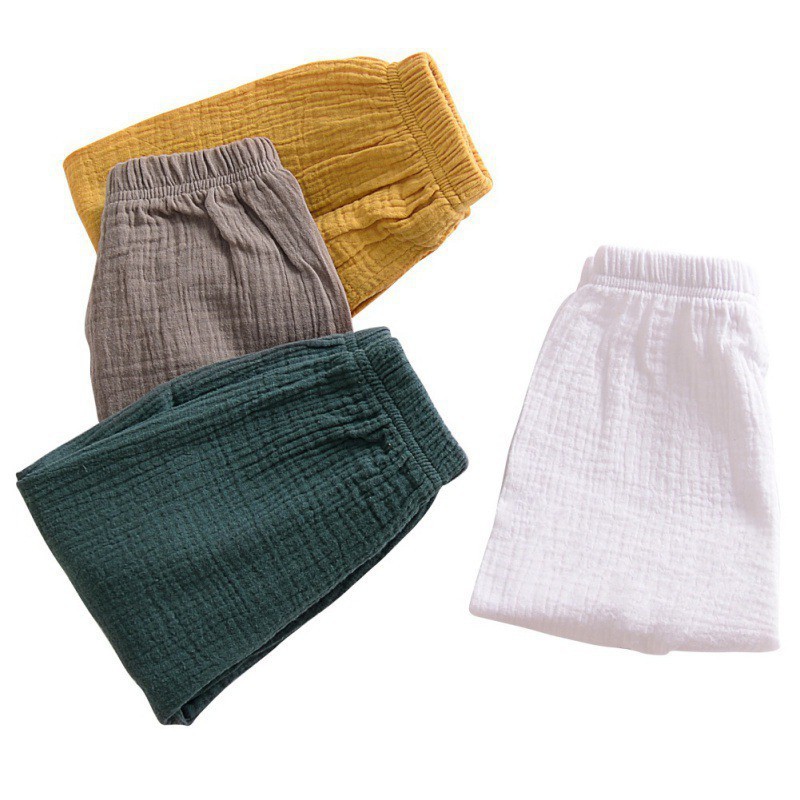 Quần Dài Cotton Kiểu Dáng Hợp Thời Trang Cho Bé Gái