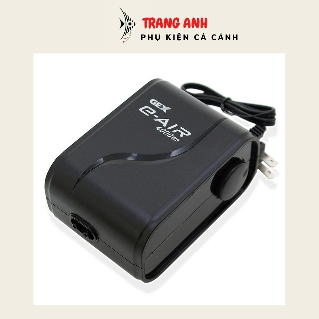 Máy sủi oxy Gex E-Air 2000SB, 4000WB, 6000WB  siêu êm, dùng cho bể cá cảnh