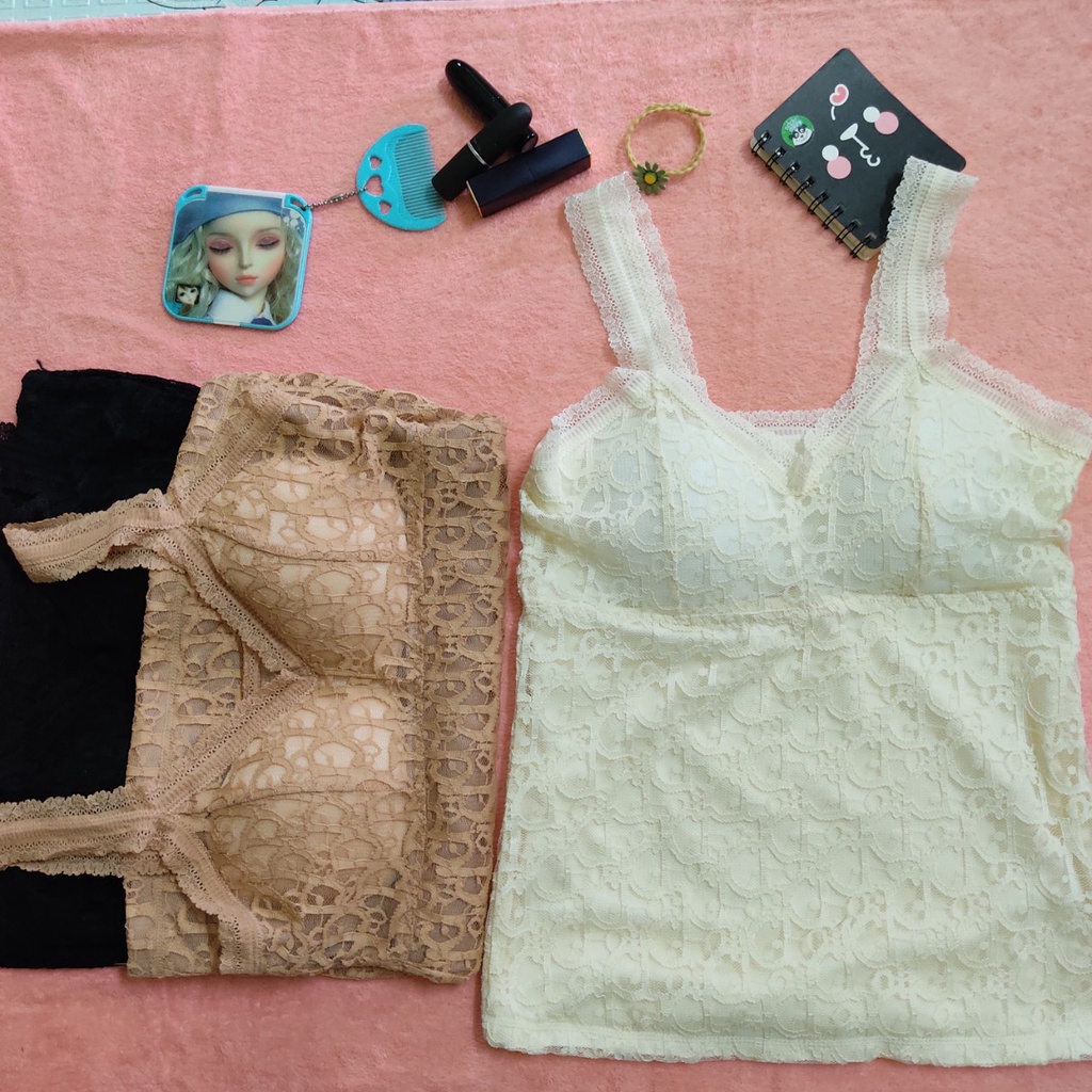 Áo bra nữ DIOR lót lông, áo 2 dây nữ lót lông giữ nhiệt mặc mùa đông cao cấp phong cách Hàn Quốc co giãn | BigBuy360 - bigbuy360.vn