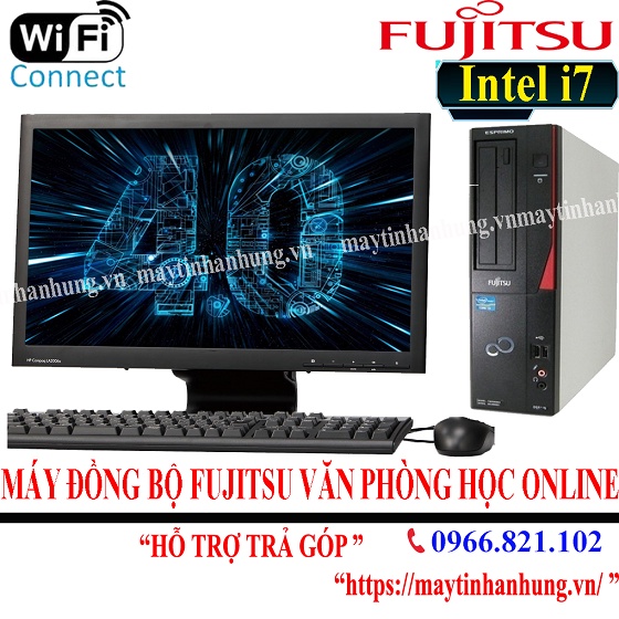 Bộ máy tính để bàn Fujitsu NK Nhật Intel core i7 sản phẩm trọn bộ