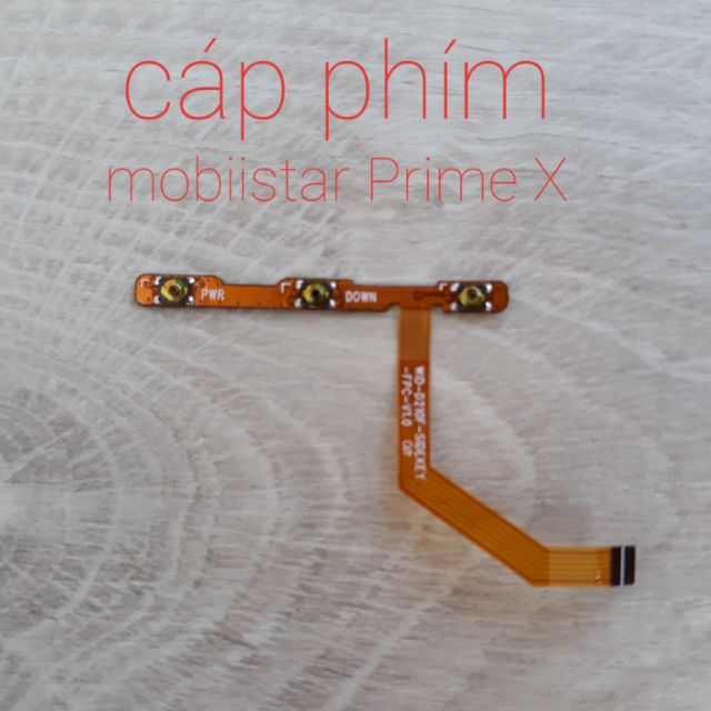 Cáp phím nguồn + phím âm lượng mobiistar Prime X