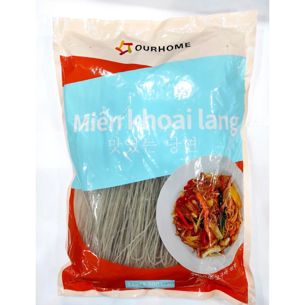 MIẾN KHOAI LANG HÀN QUỐC OURHOME GÓI 1KG