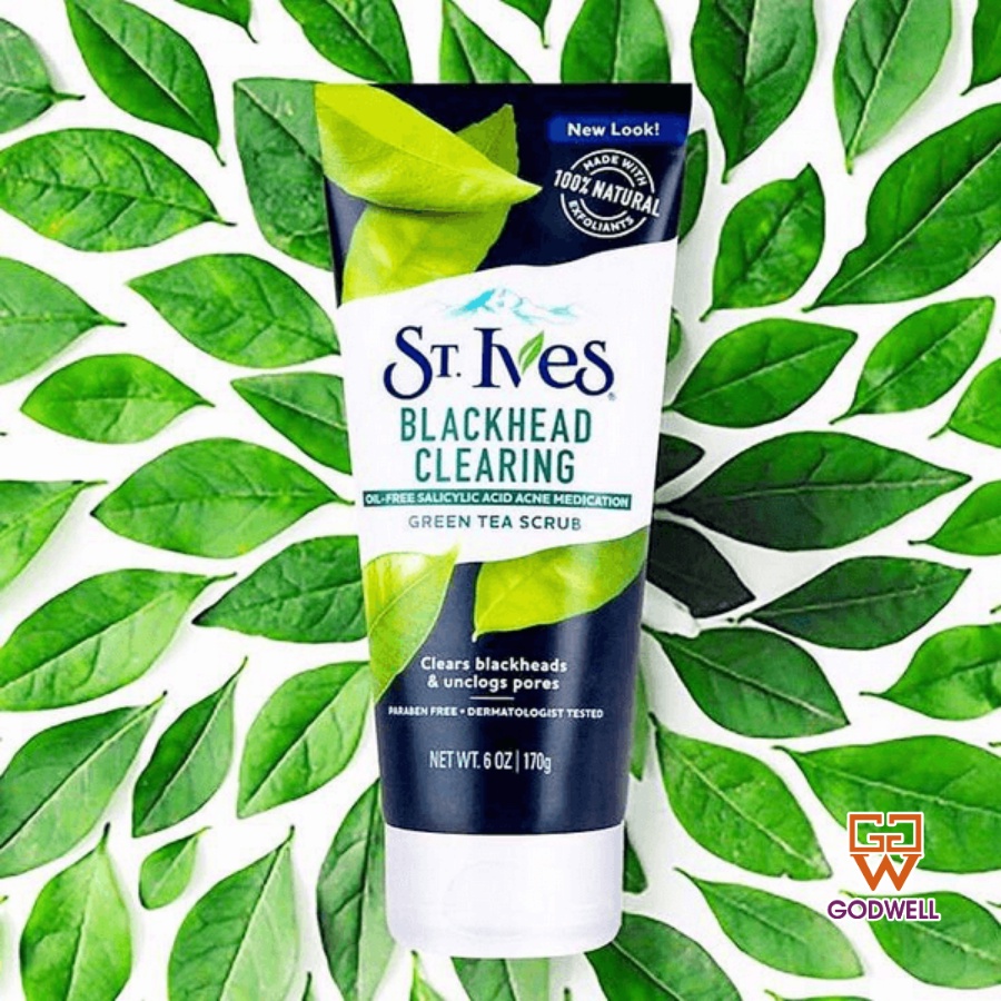 [ST.IVES] Tẩy Tế Bào Chết Green Tea Face Scrub 170g