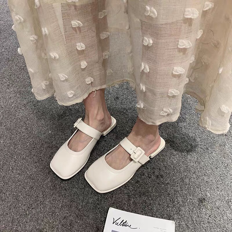 GIÀY BÚP BÊ XINH XẮN ĐẾ BẰNG STYLE ULZZANG , SỤC NỮ HOT PHONG CÁCH HÀN QUỐC