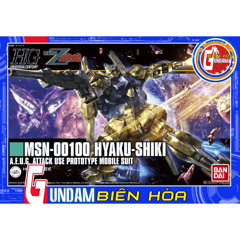 Bộ đồ chơi lắp ráp mô hình gundam HYAKU SHIKI