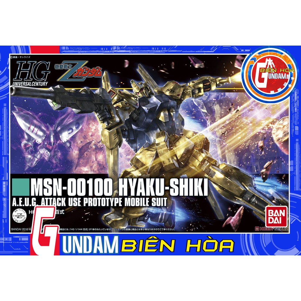 Bộ đồ chơi lắp ráp mô hình gundam Hyaku shiki