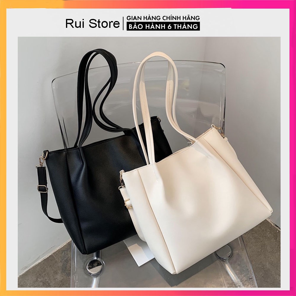 Túi xách nữ công sở đeo chéo kẹp nách đeo vai tote da thời trang cao cấp giá rẻ Rui Store TX35