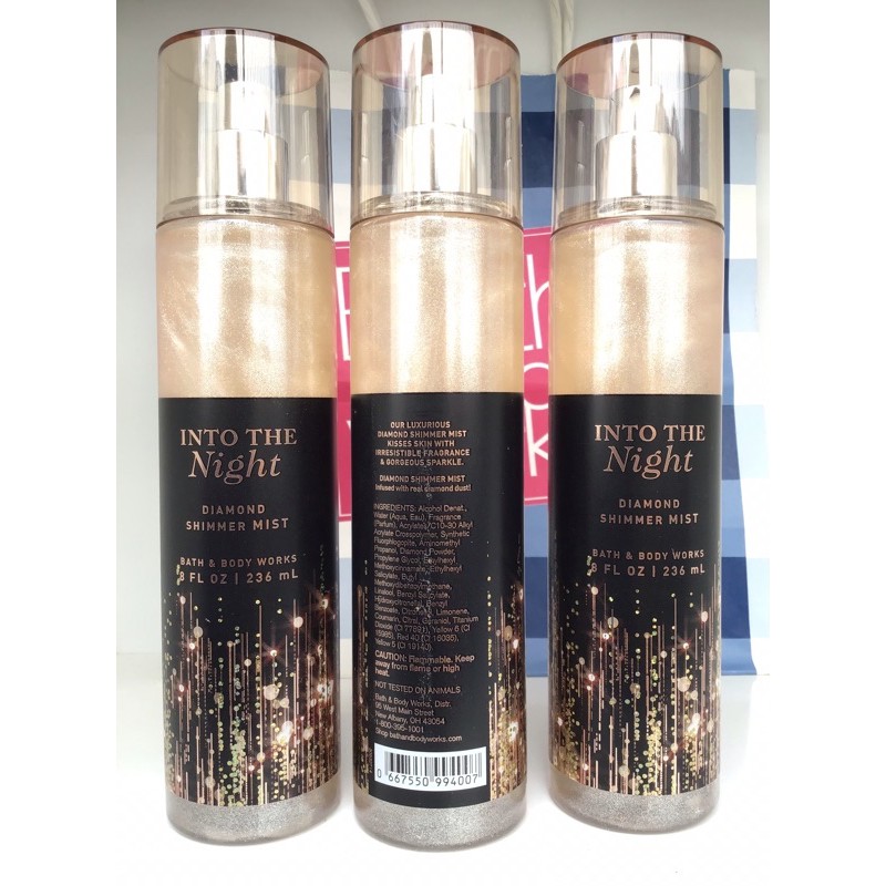 🌸[BILL Mỹ] Xịt thơm 𝐈𝐧𝐭𝐨 𝐓𝐡𝐞 𝐍𝐢𝐠𝐡𝐭 236ml New 5/ 2021 | Thế Giới Skin Care