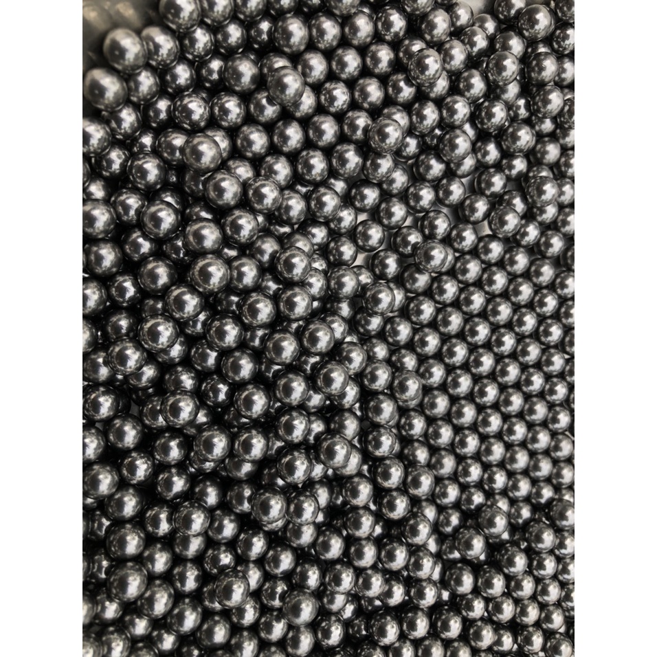 Combo 10kg bi sắt kỹ thuật công nghiệp 6,35mm, 7mm, 8mm, bi sắt tròn nhẵn bóng