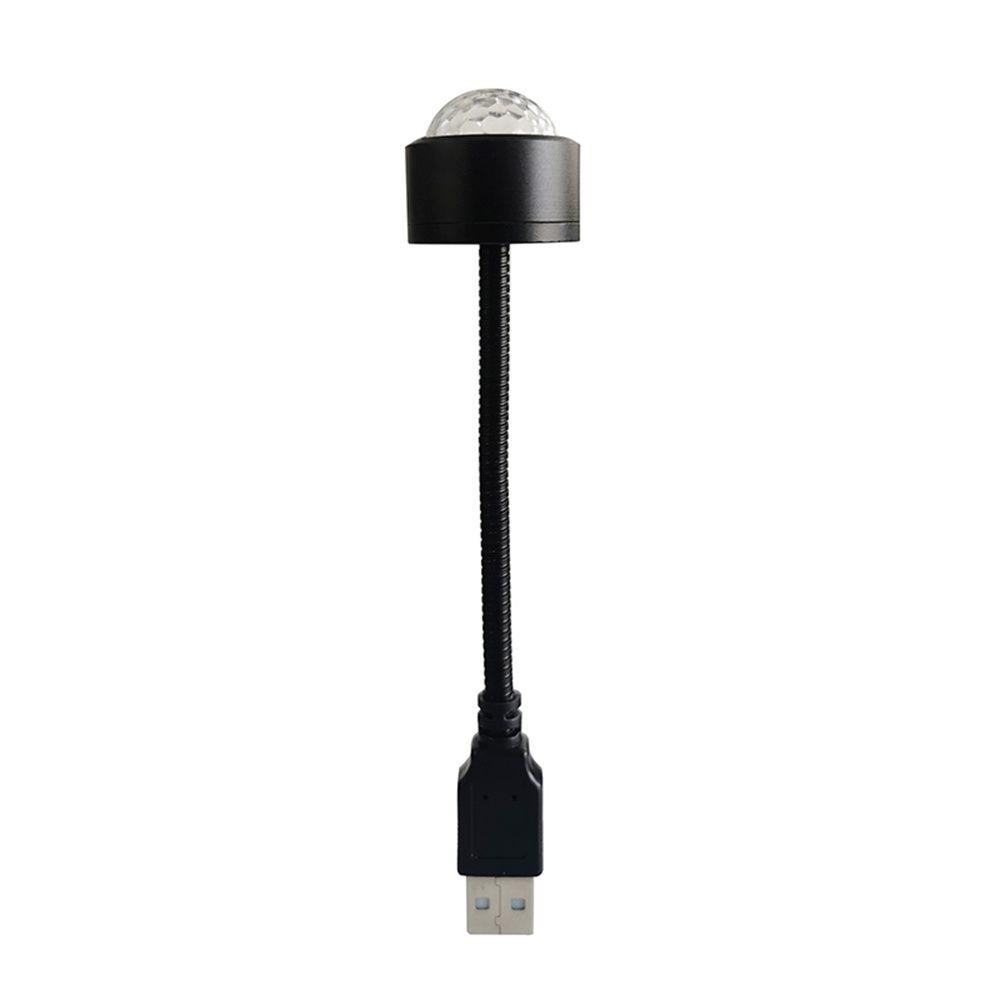 Đèn LED USB Trang Trí Nội Thất Xe Hơi Điều Khiển Bằng Giọng Nói Tiện Dụng