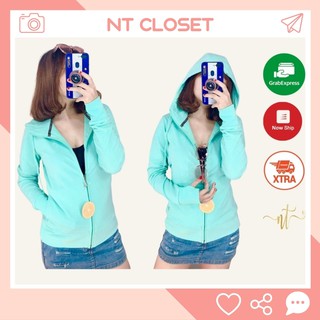 Áo khoác chống nắng nữ Lim 8 - size dưới 55ki Màu xanh ngọc NT Closet - AK053