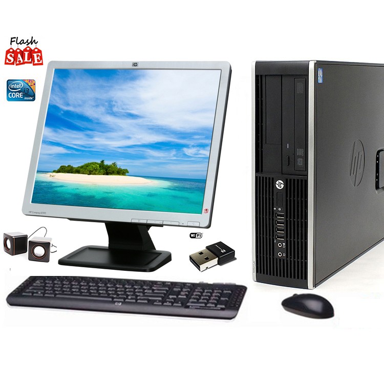 Bộ máy tính HP-6300pro nhập khẩu dùng làm việc và giải trí