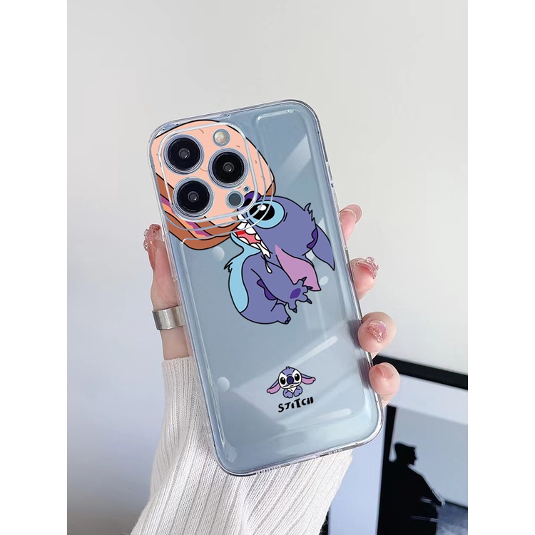 Ốp Điện Thoại TPU Gel Đệm Khí Chống Rơi Hình Doraemon Stitch Cho Samsung Galaxy S22 Plus Note 20 Ultra 10 S21 FE S20