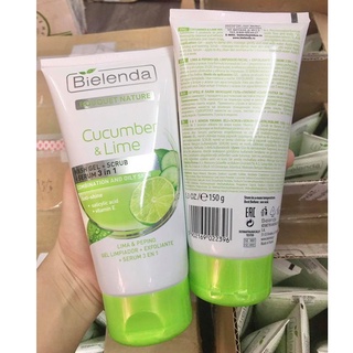 Sữa Rửa Mặt Bielenda Dưa Chuột Chanh & Trà Xanh