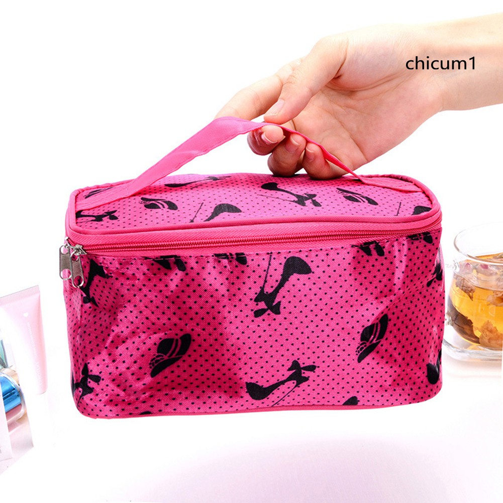 Túi Đựng Mỹ Phẩm Khóa Kéo Tiện Lợi