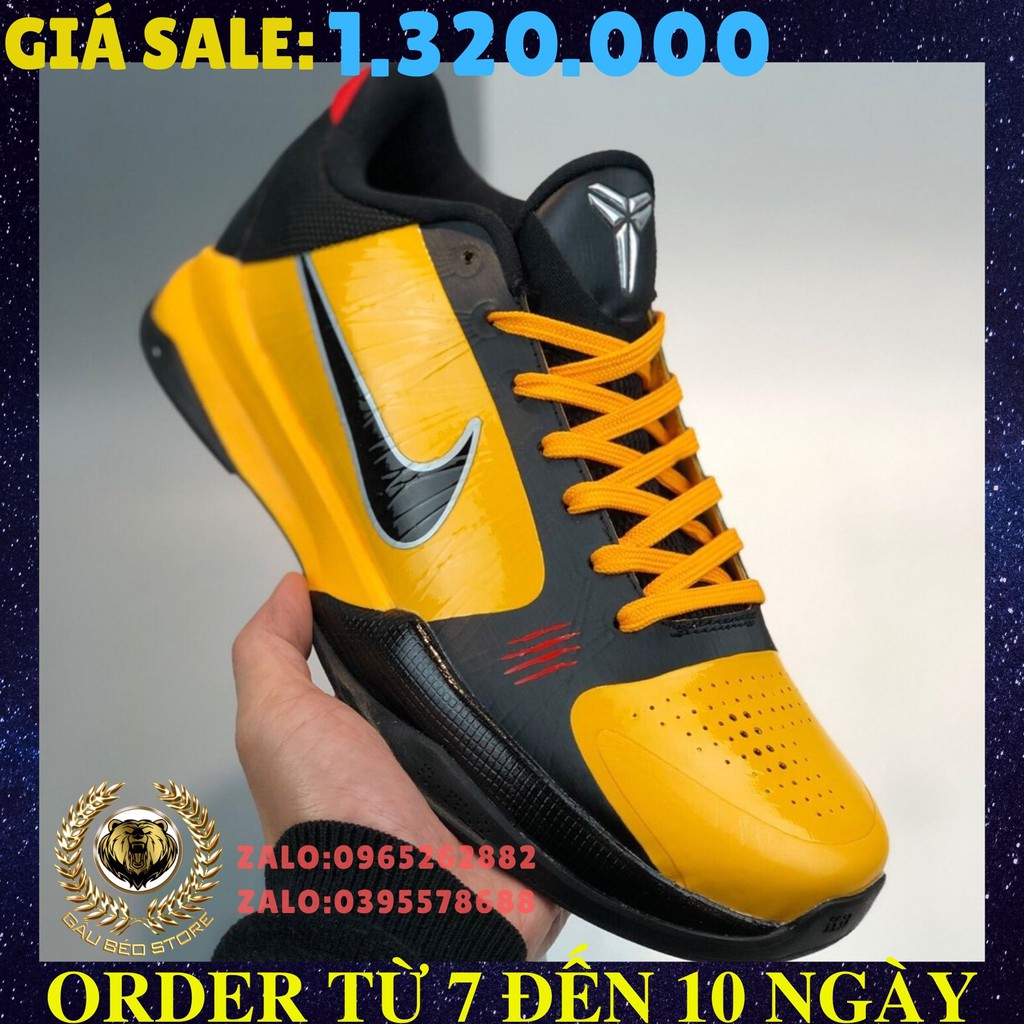 📦 FULLBOX 🌐 ORDER  🎀 SALE 50% 🎀 💯 ẢNH THẬT 🏷 NIKE Zoom Kobe 5 "Bruce Lee" 🏷 👟 GIÀY NAM NỮ 👟