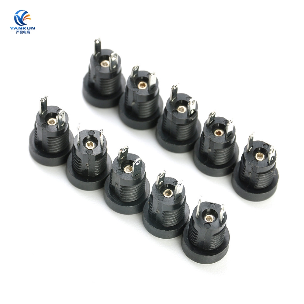 10 đầu nối jack cắm cái 5.5 x 2.1mm