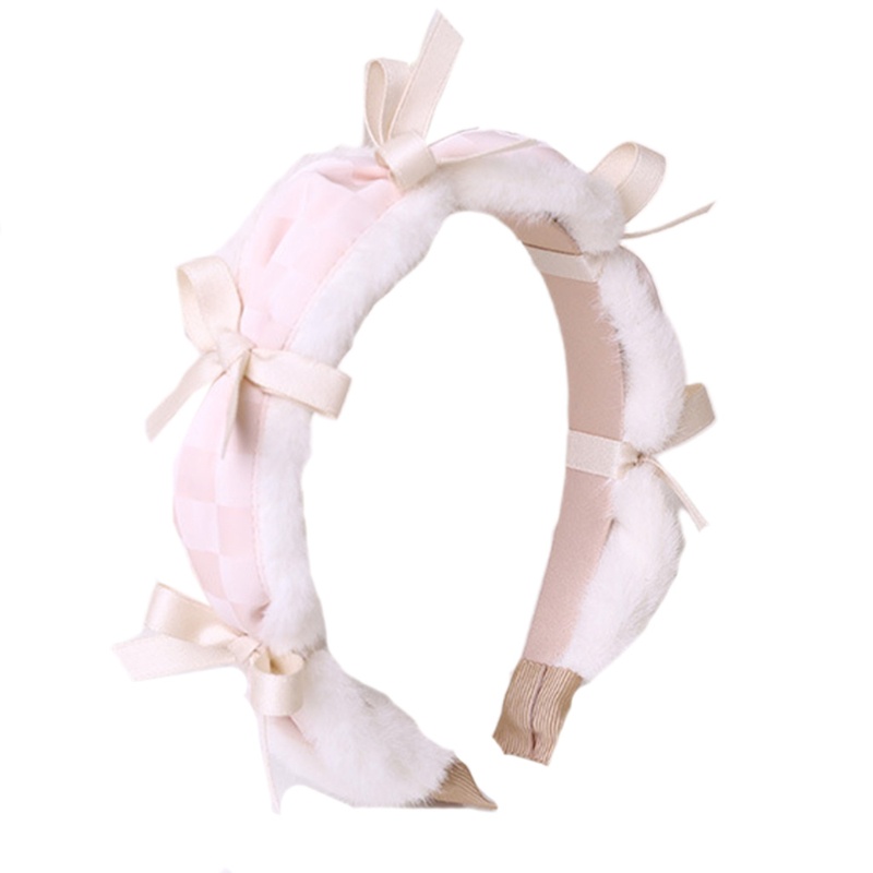 Băng Đô Bằng Da Pu Họa Tiết Kẻ Sọc Thanh Lịch Dành Cho Nữ