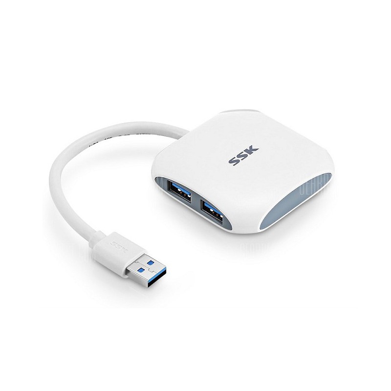 Hub chia cổng USB 3.0 SSK SHU300 từ 1 ra 4 cổng (nhiều màu)