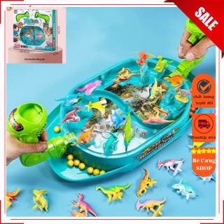 Khủng Long Đại Chiến DINO -Đồ Chơi Trẻ Em Tương Tác 2 Người Bắn Khủng Long