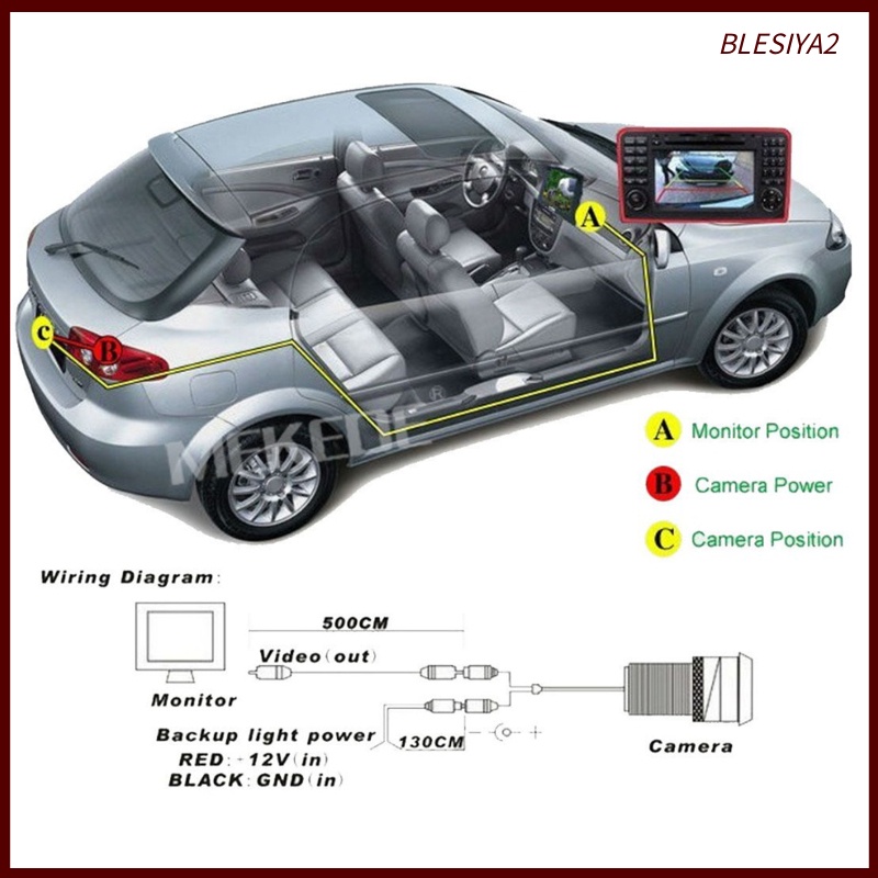 Bộ Camera Lùi Xe 12v Hd Chuyên Dụng Cho Xe Hơi / Xe Tải | BigBuy360 - bigbuy360.vn