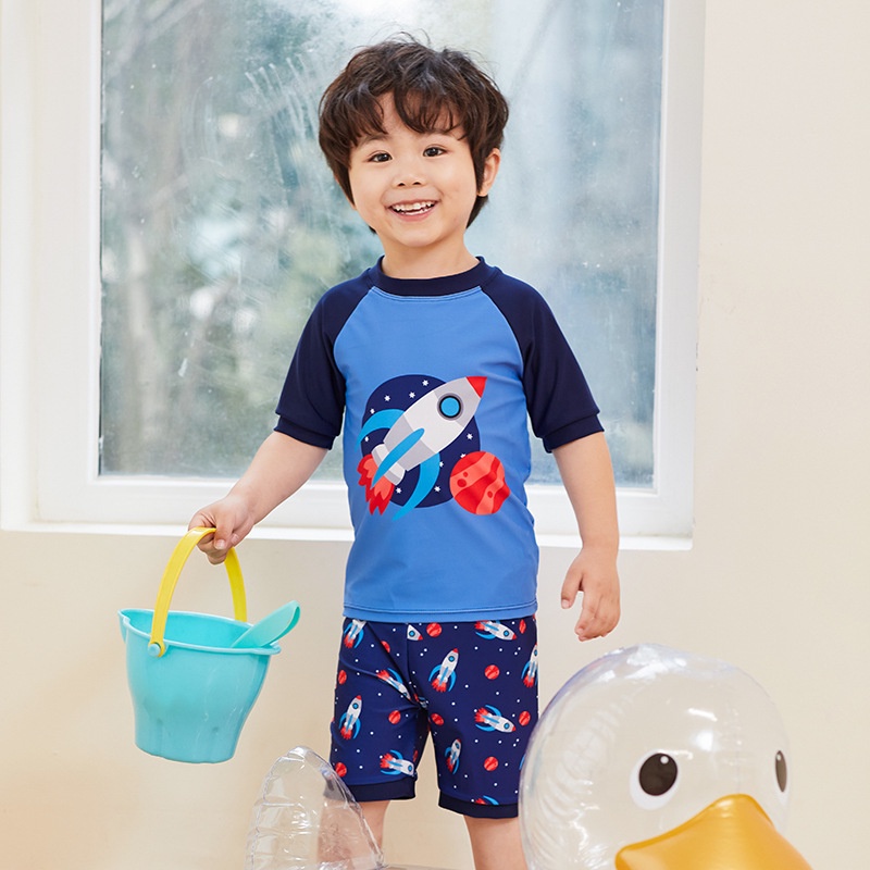 [8 -35kg] Đồ Bơi Cho Bé Trai Thân Rời SIêu Đẹp Dễ Thương