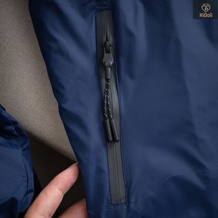 Áo Khoác Gió Tráng Bạc Hai Mặt Nam Nữ OT - 23 Áo Gió Chống Nước Chống UV 100% Hàng Mới Xuất Khẩu Chất Liệu Cao Cấp