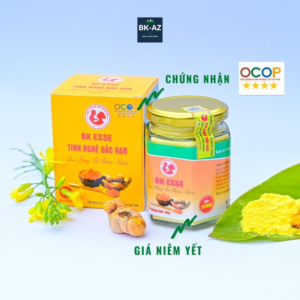 Organic, Tinh Bột Nghệ Organic Cao Cấp 110g, Tinh Bột Nghệ Đắp Mặt, Tinh Bột Nghệ Nguyên Chất, Tinh Nghệ Bắc Kạn.