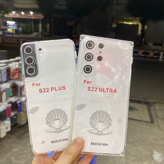 Ốp Samsung S22,S22plus,S22ultra dẻo trong suốt,viền bảo bệ camera