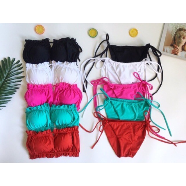 Bikini hai mảnh nhún ngực - Cực sexcy khoe dáng - Eva shop | BigBuy360 - bigbuy360.vn