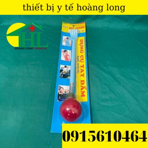 Cây Đấm Lưng Tròn Duy Thành Có Đầu Gãi Ngứa - Dụng Cụ Đấm Lưng YDT01