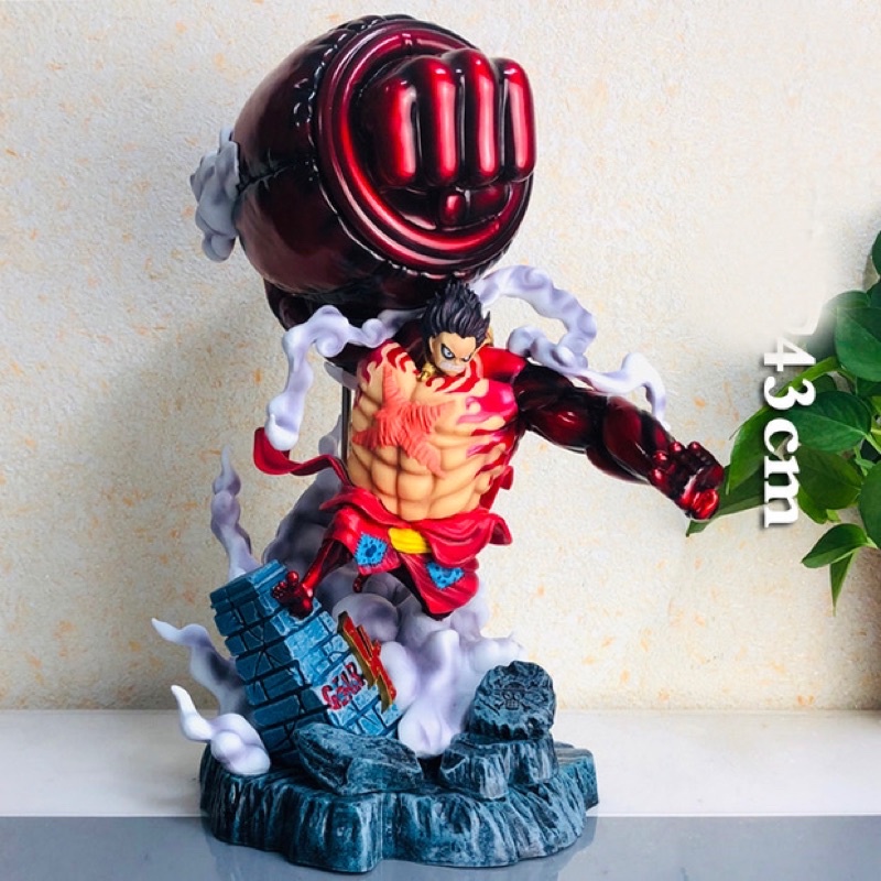 Mô Hình Luffy Gear 4 Wano Cao 43cm Cực Nét, Figure Luffy - Mô Hình One Piece