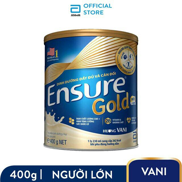 [RẺ VÔ ĐỊCH] Sữa bột Ensure Gold Vani