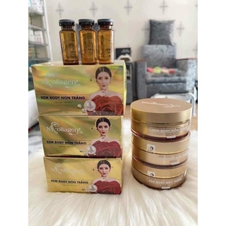 Kem body nõn trắng n'collagen 250g - uva/uvb - spf 45++