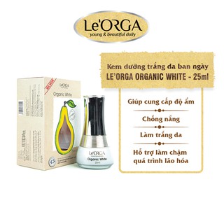 [Chính Hãng]Kem Dưỡng Da Ban Ngày Le’Orga ORGANIC WHITE  Tác Dụng 3 in 1 Dung tích 10 -25 ml