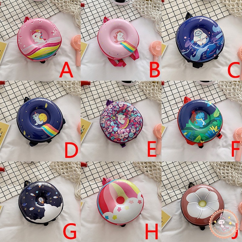 Balo Đi Học Vỏ Cứng Cỡ Nhỏ Họa Tiết Trái Cây Hoạt Hình Cho Bé Mẫu Giáo