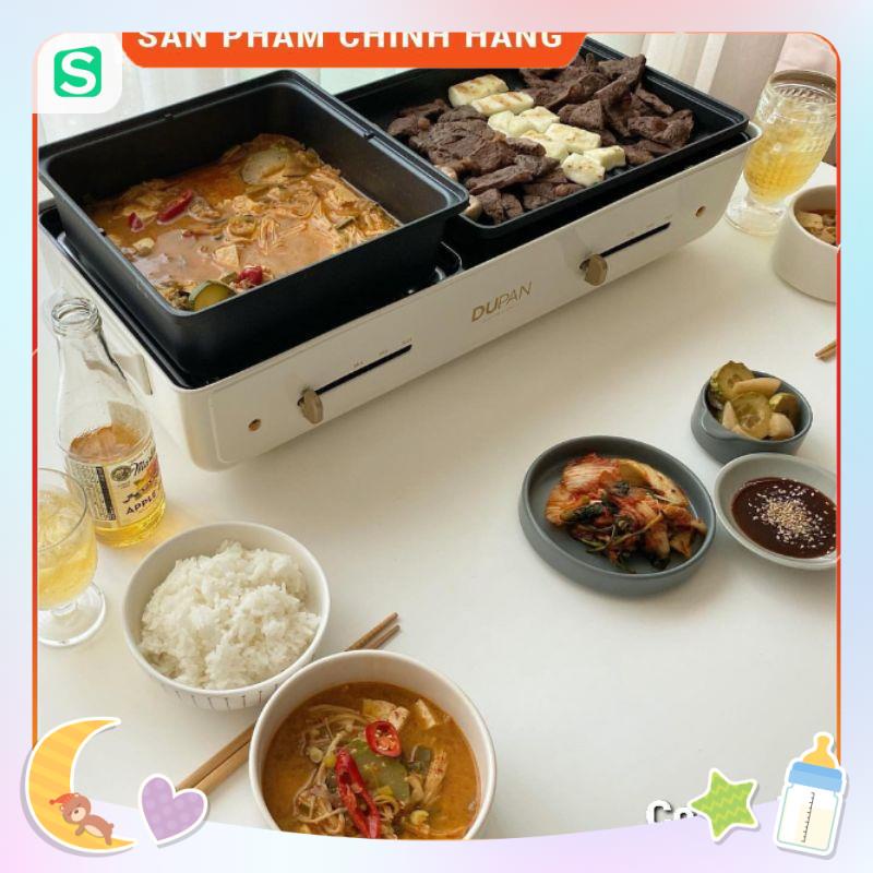 Bếp Nướng Lẩu Xào 3 in 1 Đa Năng DUPAN KOREA Bảo hành 12 tháng