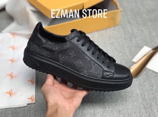 Giầy Nam Sneaker LuiVui in bông hoa ( Tặng lọ lau Giầy)