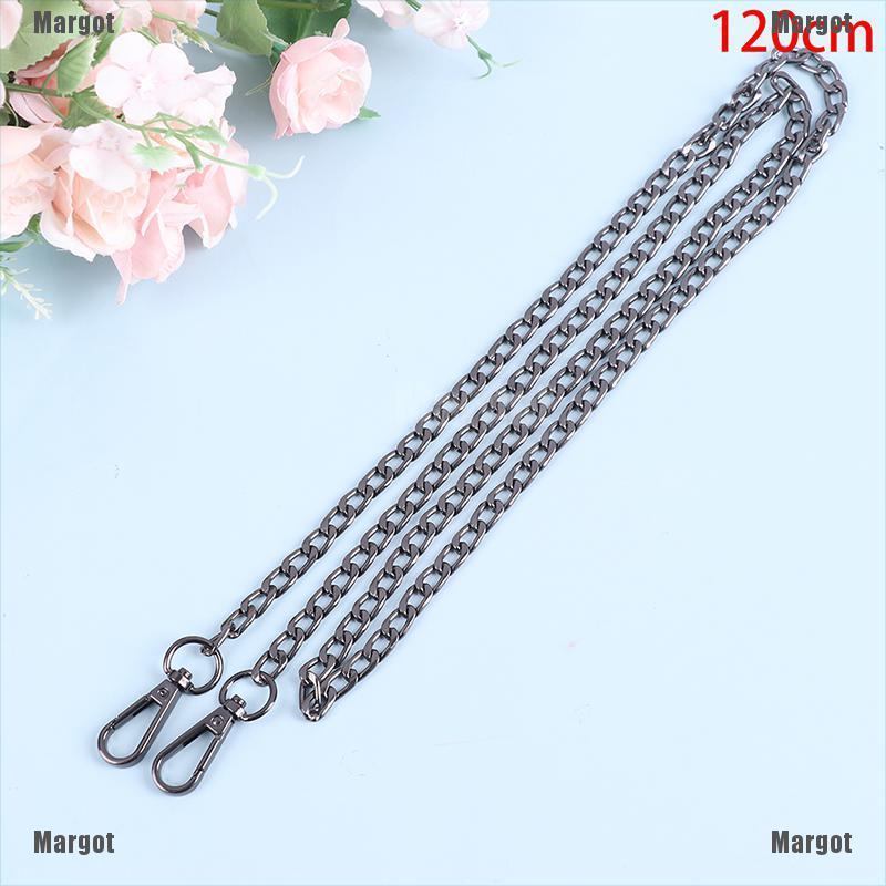 (Margot) Dây Xích Kim Loại 20cm / 120cm Thay Thế Cho Túi Xách Đeo Vai