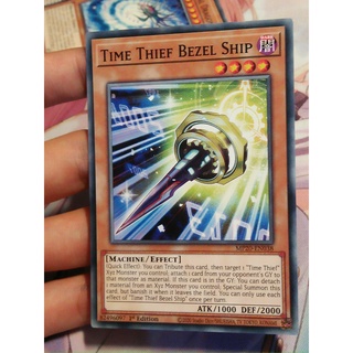 Thẻ bài yugioh: time thief bezel ship mp20-en038