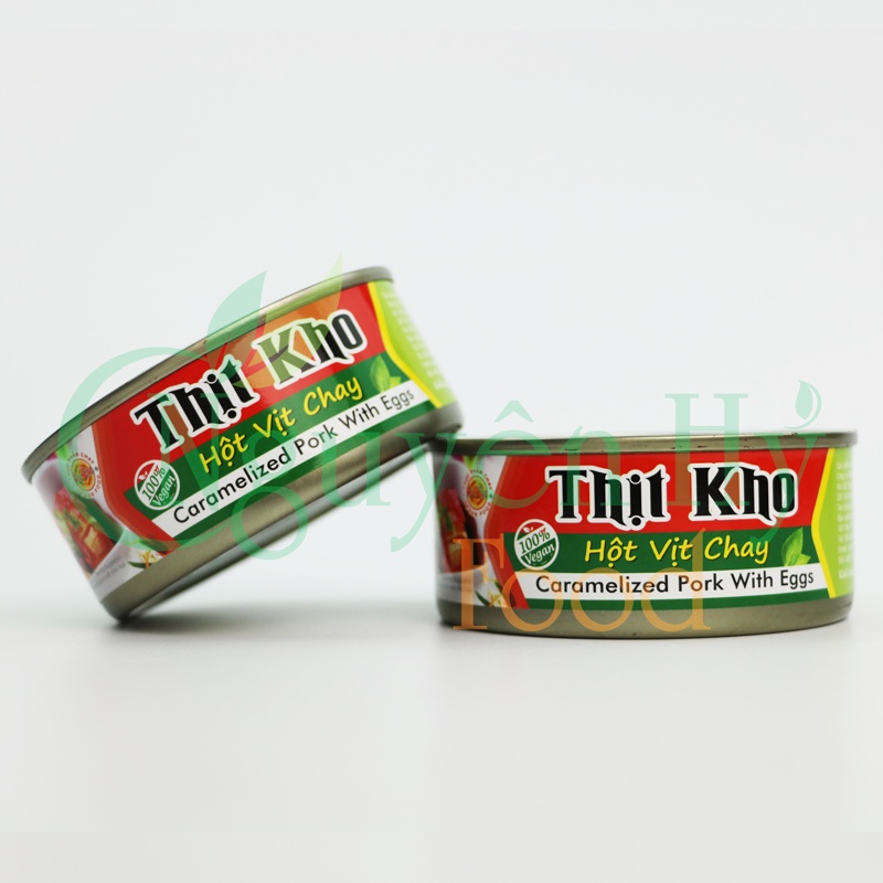 Thit Kho Hột Vịt Chay Âu Lạc _ 150g (Đồ hộp chay Âu Lạc _ Thực phẩm chay)