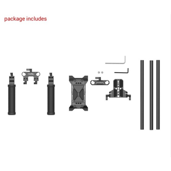 Bộ đỡ máy ảnh đeo vai cơ bản - SmallRig Basic Shoulder Kit 2896