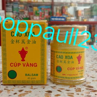 Cao xoa bóp cúp vàng 40gr