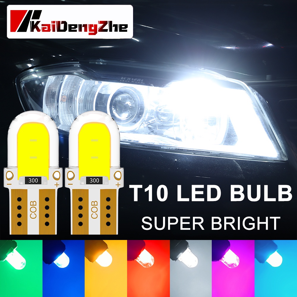Bóng Đèn LED T10 W5W COB Chuyên Dụng Cho Xe Hơi