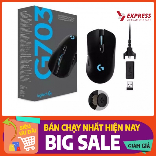 Chuột Ko Dây Logitech G703 HERO Lightspeed