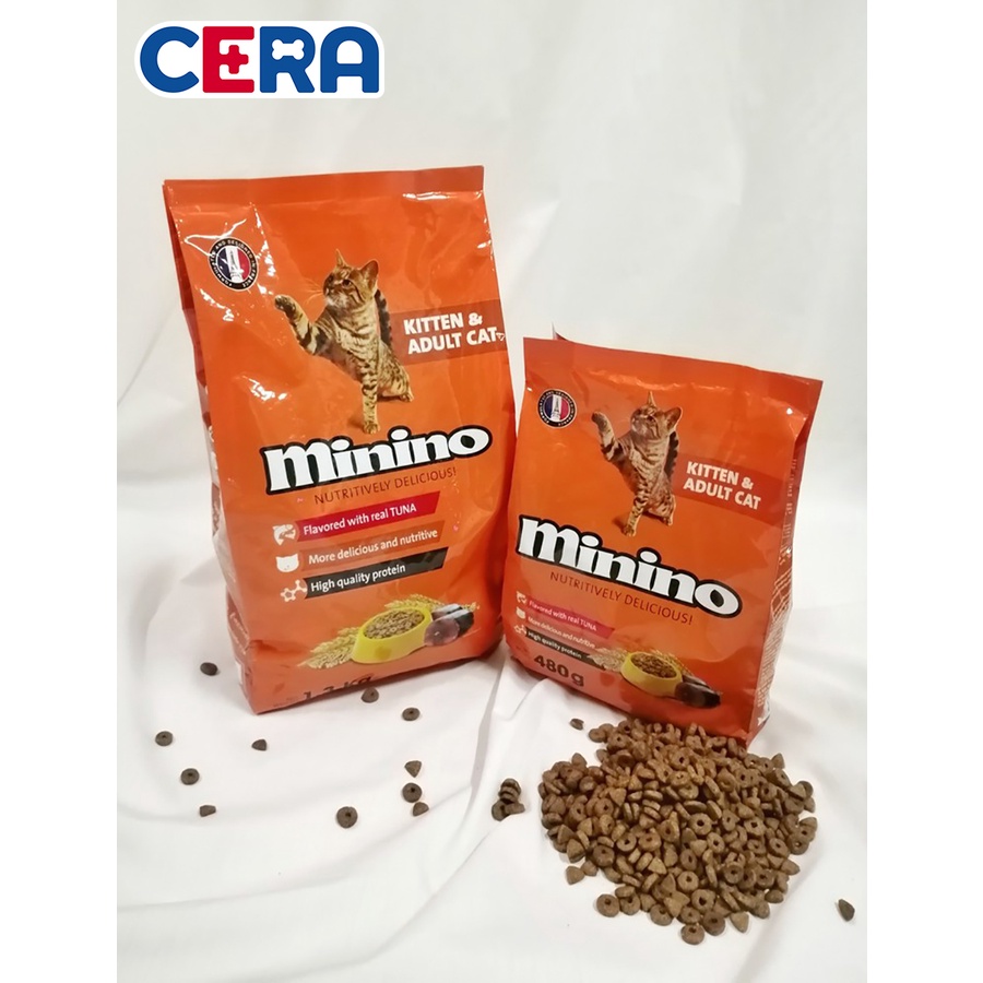 Thức Ăn Cho Mèo Minino (480g)