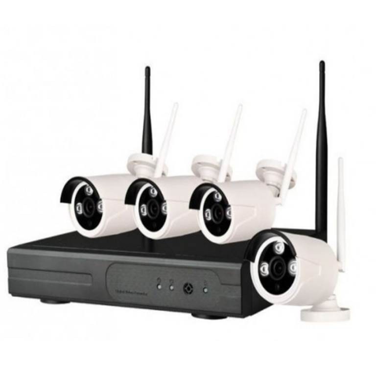 Bộ đầu ghi NVR kit wifi 4 mắt camera wifi 2.0M 1080P