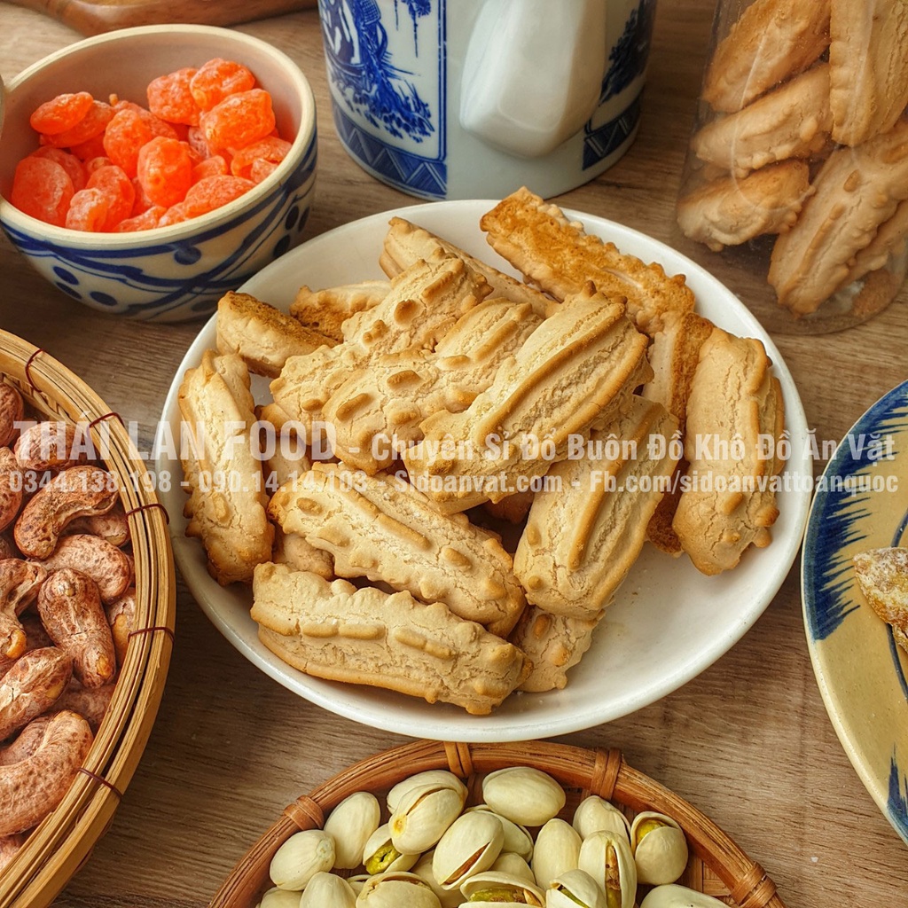 Bánh Gai Ổi (Bánh Men - Giòn Tan) Lon 200Gram